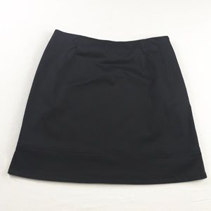 Banana Republic | Black Stretch A Line Skirt